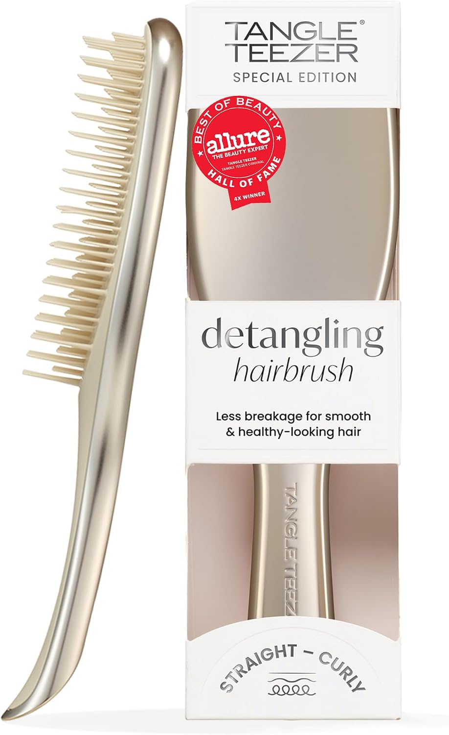 Escova Desembaraçadora Tangle Teezer Neo Gold - The Ultimate Detangler