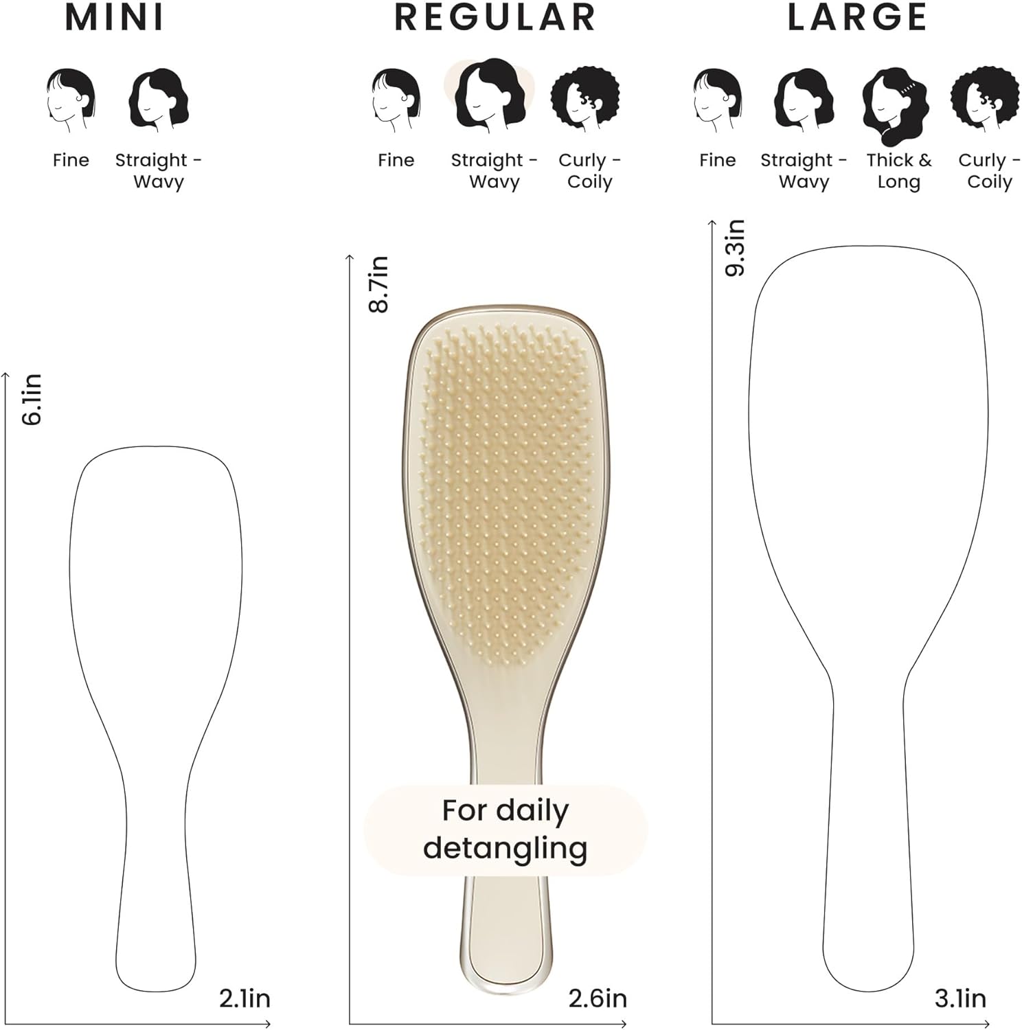 Escova Desembaraçadora Tangle Teezer Neo Gold - The Ultimate Detangler — foto 7