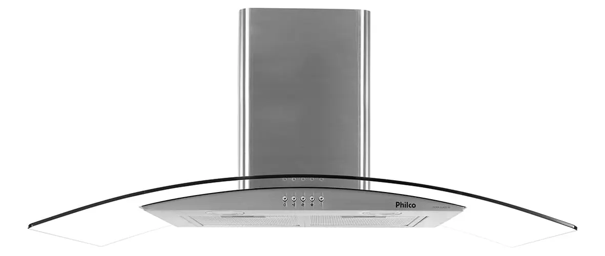 Coifa de Parede Philco PCO90G 90cm Aço Inoxidável Prateado Bivolt