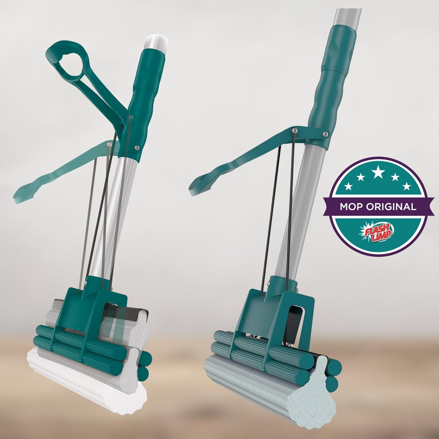 Flash Limp Mop 7671 - Mop Limpeza Geral Plus Verde — foto 4