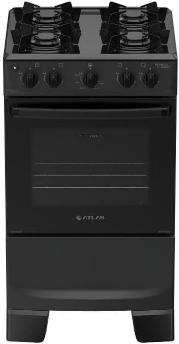 Fogão Automático com Forno de Vidro Duplo - Limpa Fácil — foto 2