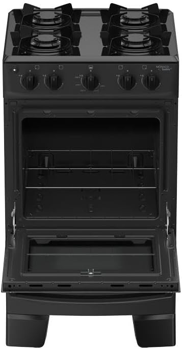 Fogão Automático com Forno de Vidro Duplo - Limpa Fácil — foto 4