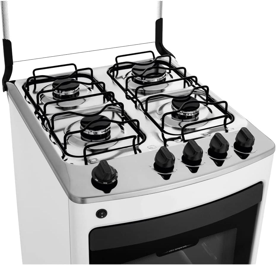 Fogão Consul CFO4NAB 4 Bocas Branco com Acendimento Automático — foto 3