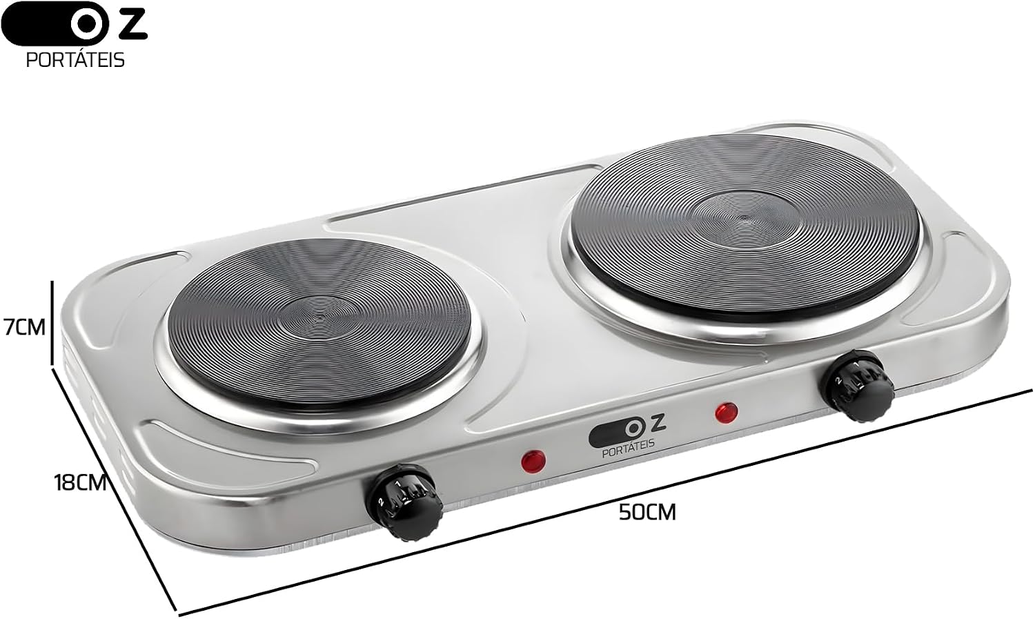 Fogão Elétrico 2 Bocas Cooktop - FE2000 127V — foto 3