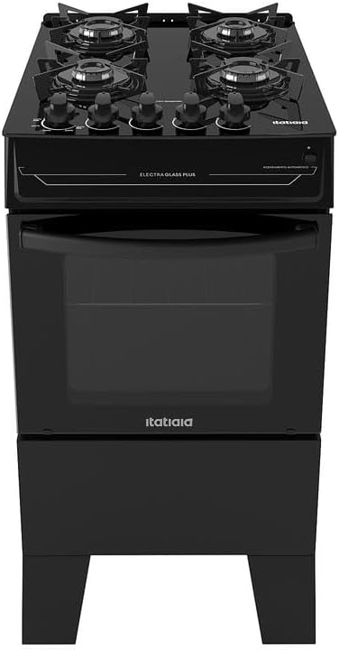 Fogão Itatiaia Electra Glass Plus 4 Bocas Preto Bivolt — foto 4