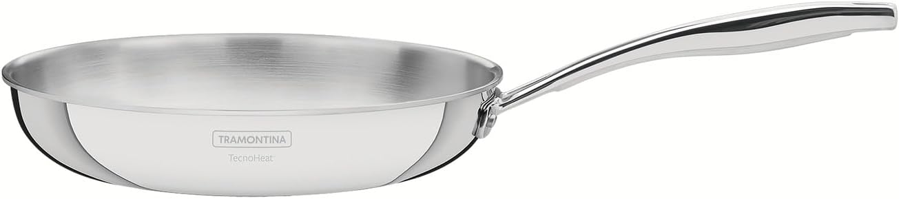 Frigideira Tramontina Aço Inox Corpo Triplo 30 cm 3,4 Litros
