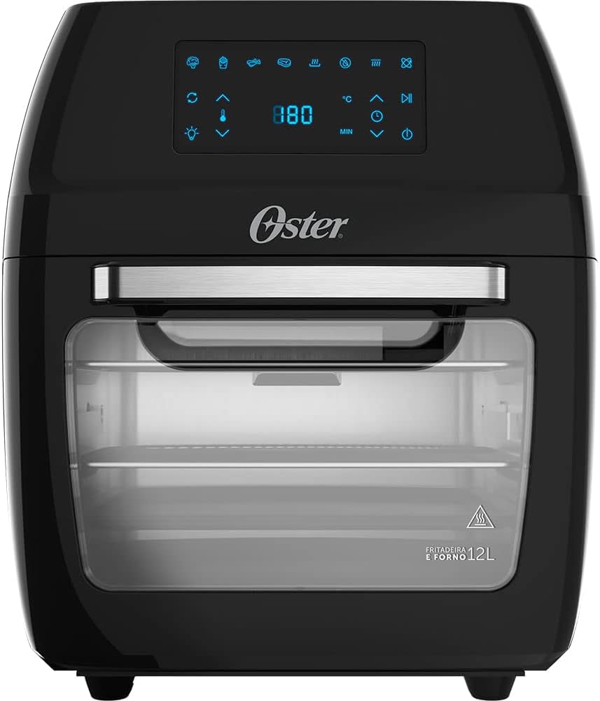 Fritadeira Air Fryer Oven 12L 1800W 3 em 1 Oster