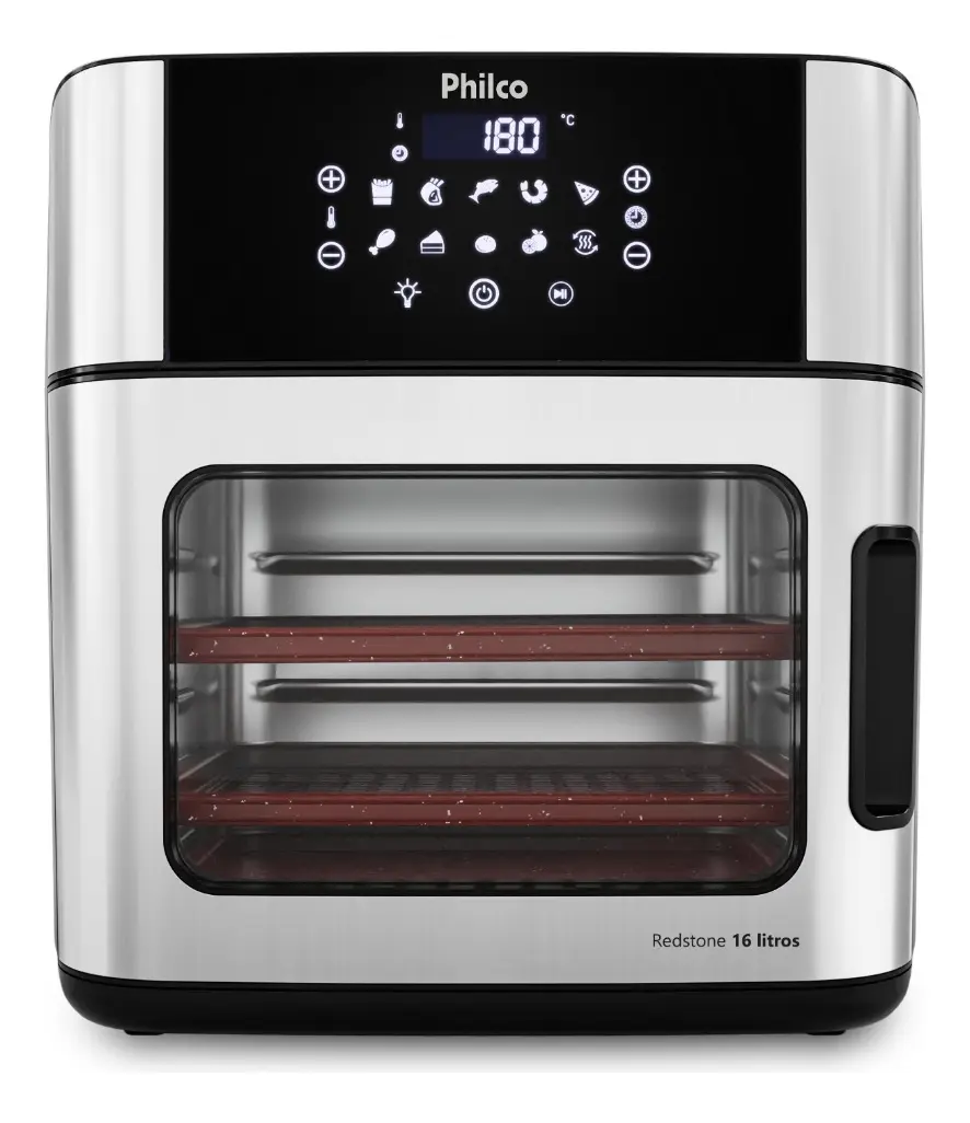 Fritadeira Air Fryer Philco PAF16A 4 em 1 Digital 16L Bivolt