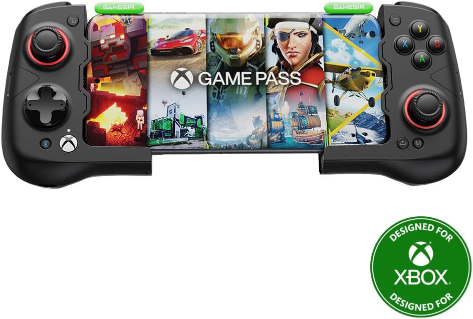 GameSir X4 Aileron Controle Bluetooth Gamer para Android - Gamepad Sem Drift com Estojo
