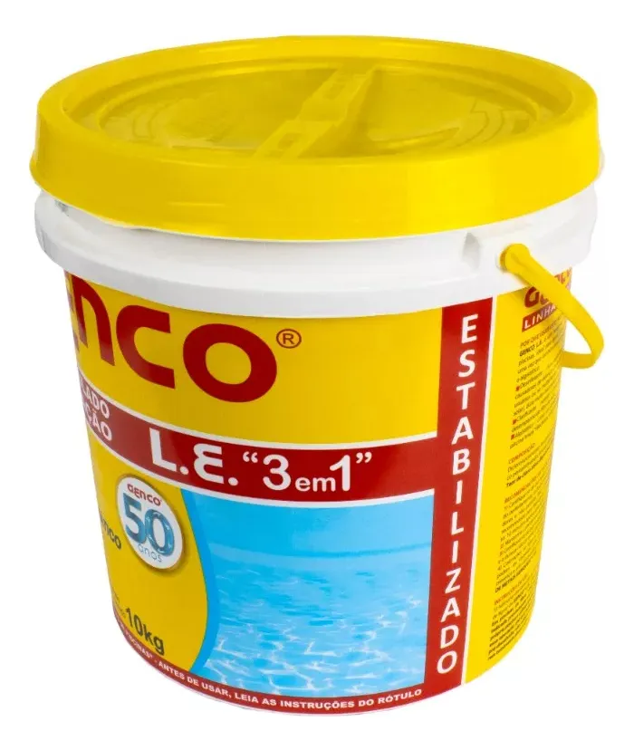 Genco 3 em 1 Balde 10kg para Piscina - Tratamento Completo — foto 3