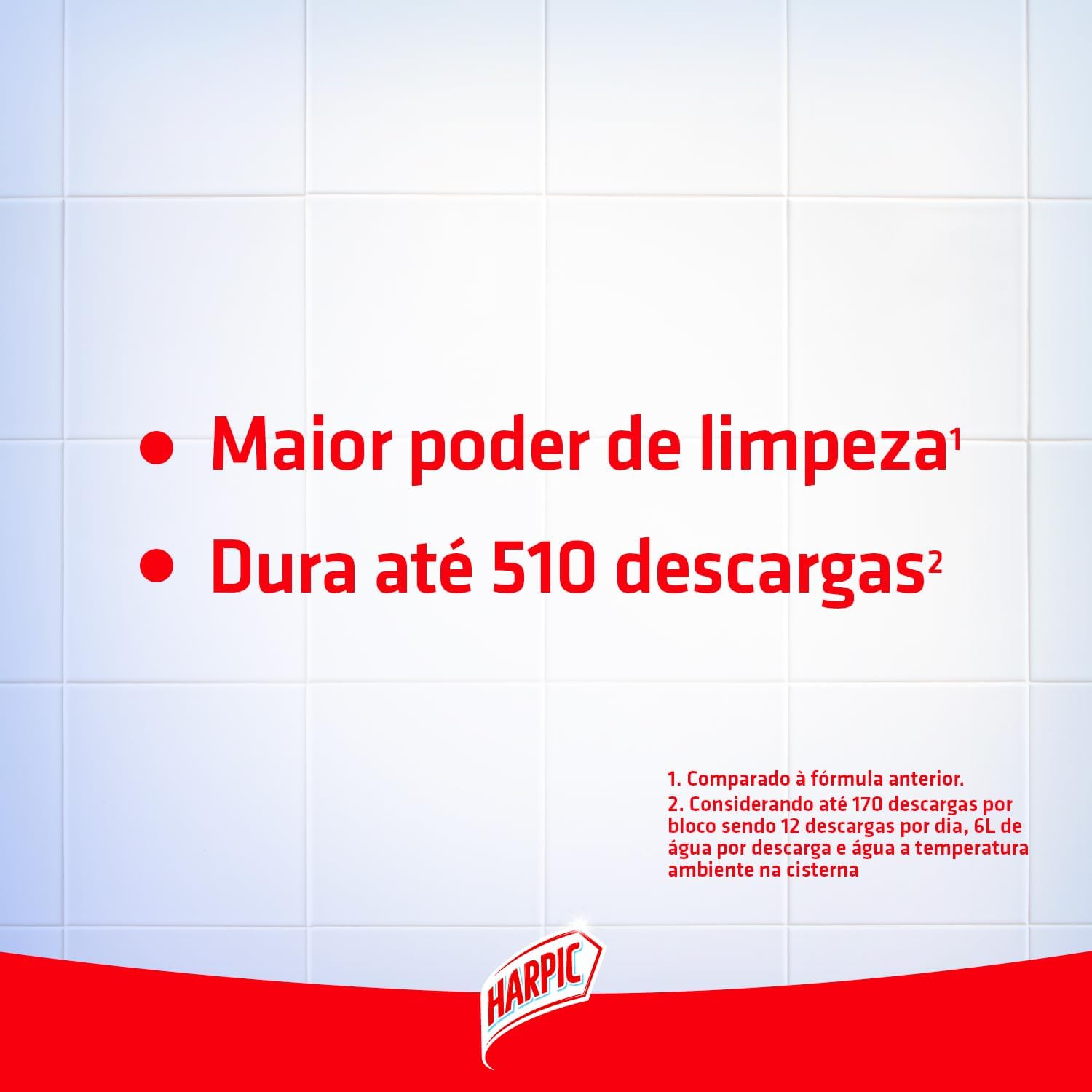 Harpic Bloco Sanitário para Caixa Acoplada Marine - 3 Unidades — foto 3