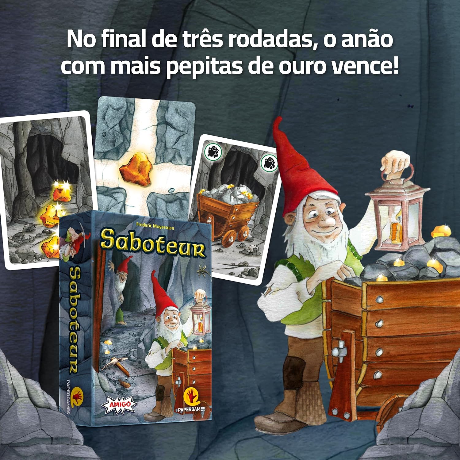 Jogo de Cartas Saboteur - Frederic Moyersoen — foto 6