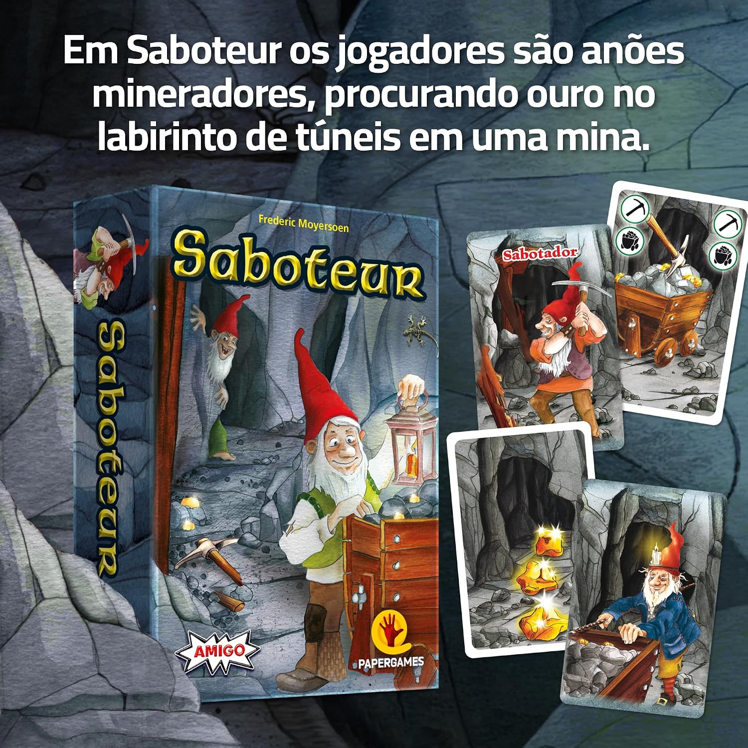Jogo de Cartas Saboteur - Frederic Moyersoen — foto 4