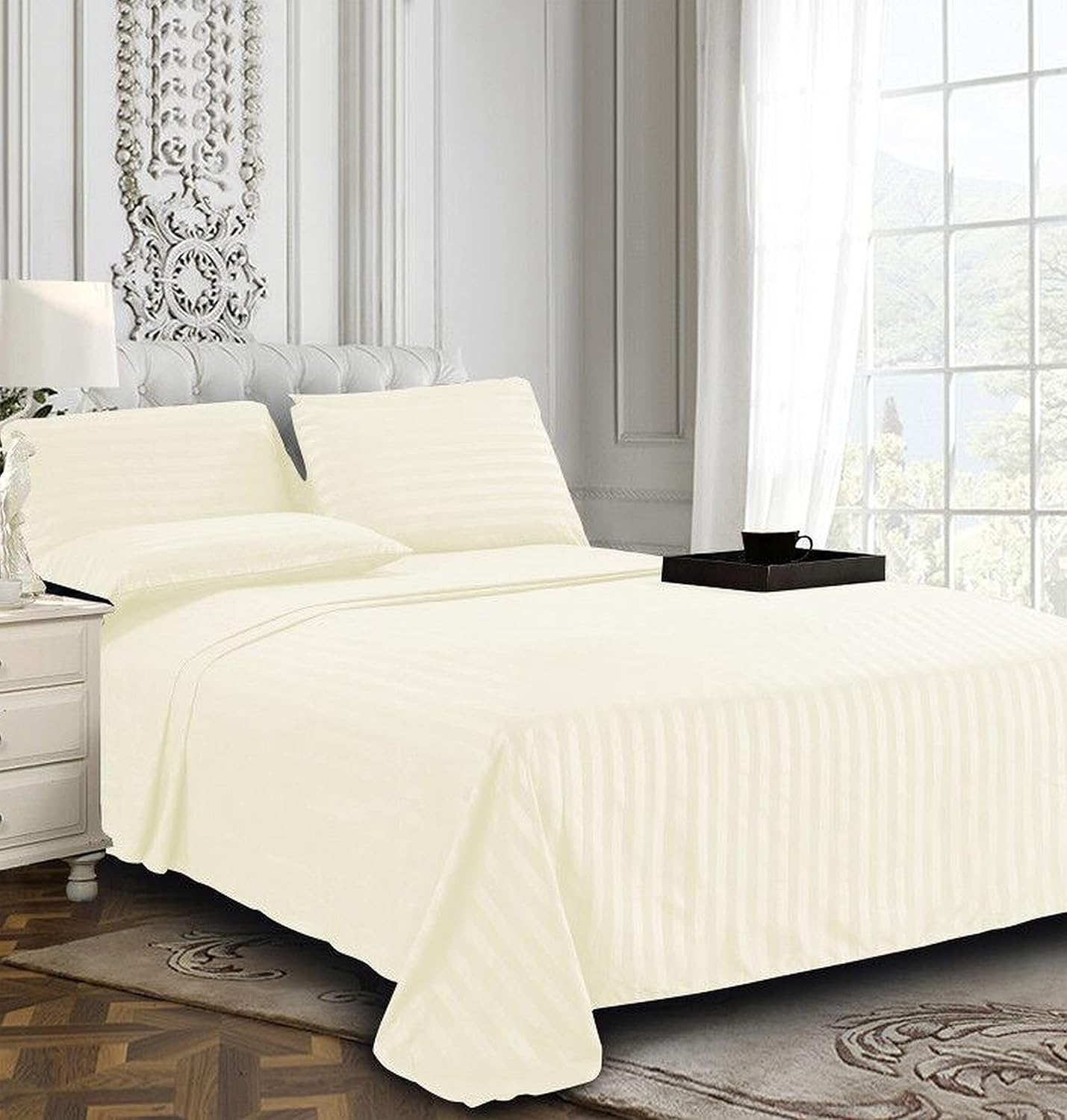 Jogo de Lençol Queen Elegant Comfort 6 Peças Microfibra — foto 3