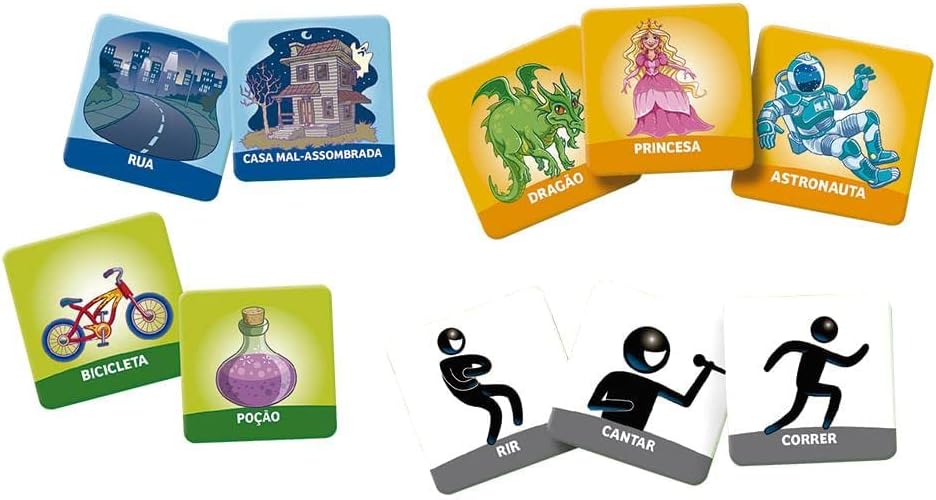 Jogo Educativo Criando Histórias - Estimula Criatividade e Fluência Verbal — foto 3
