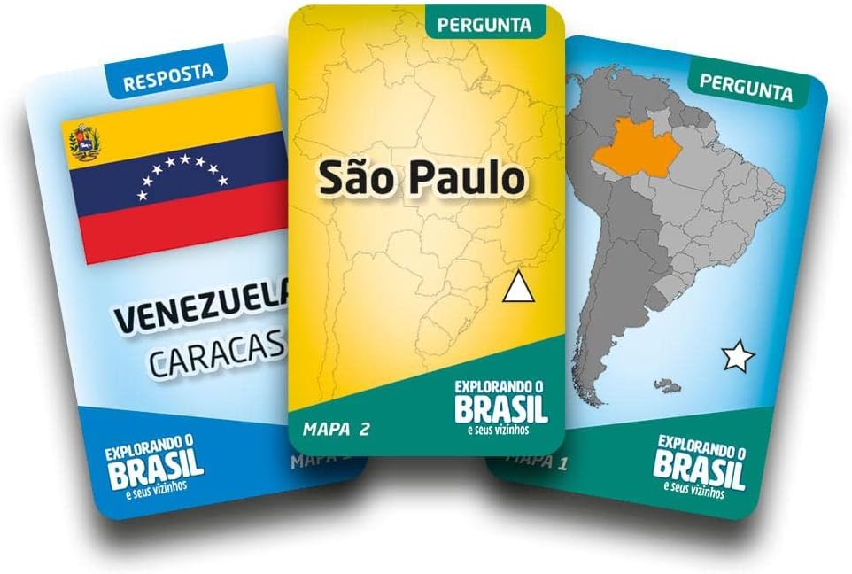 Jogo Explorando o Brasil Grow 01658 - Jogo Educativo de Geografia — foto 2