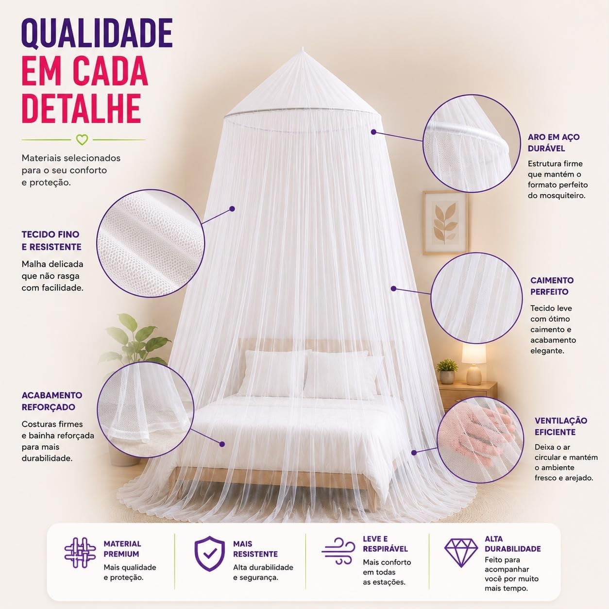 Kit Decorativo Somniee para Quarto Infantil - Elegante e Versátil — foto 6