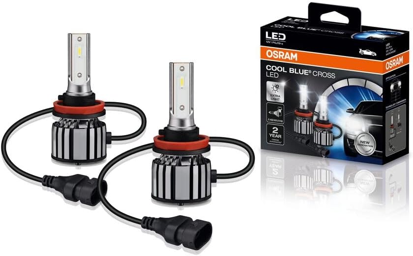 Kit LED Cool Blue Cross H8/H11/H16 Osram 64211CW CBC 23W 12V 6000K