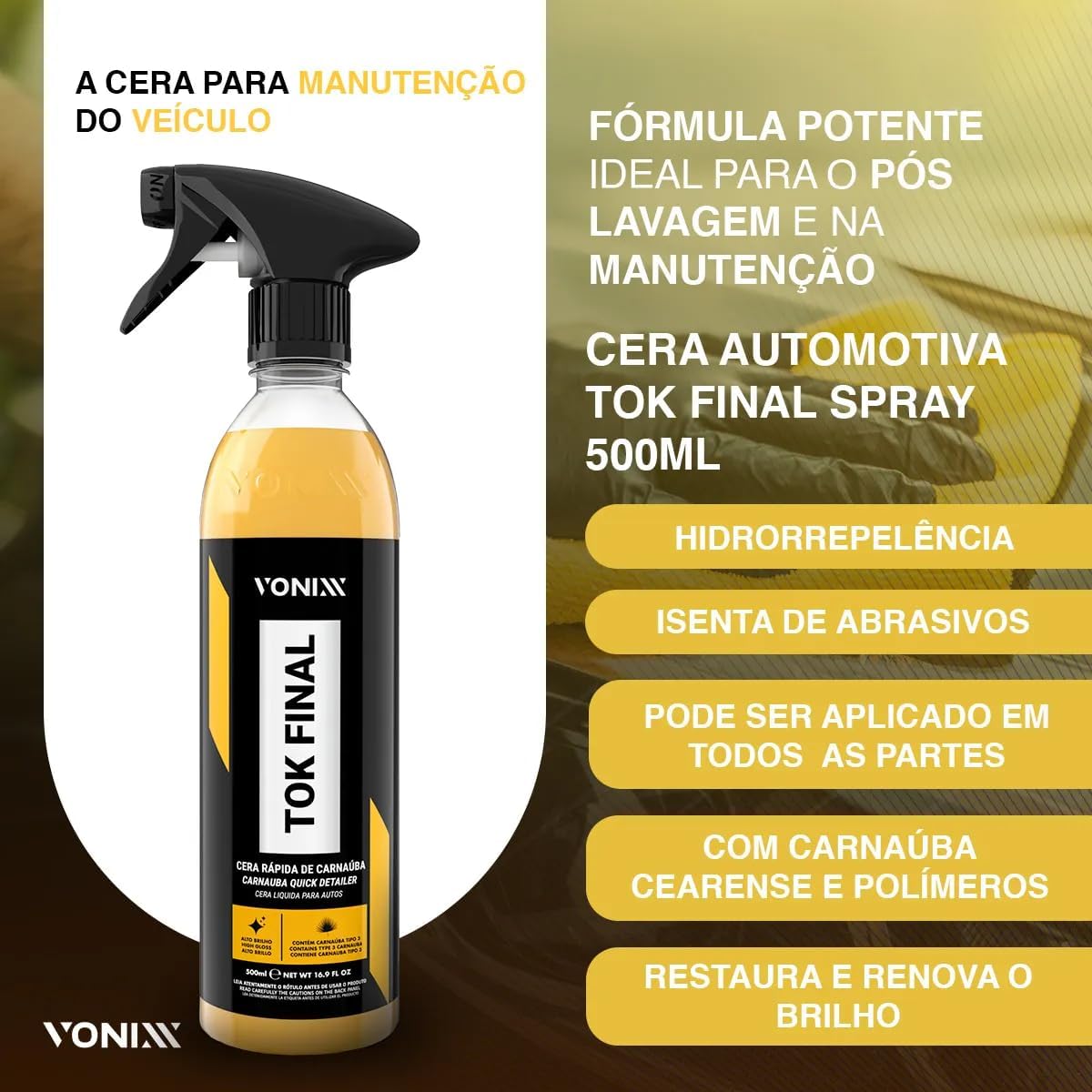 Kit Vonixx V-Floc 500ml, Intense 240ml e Acessórios — foto 5