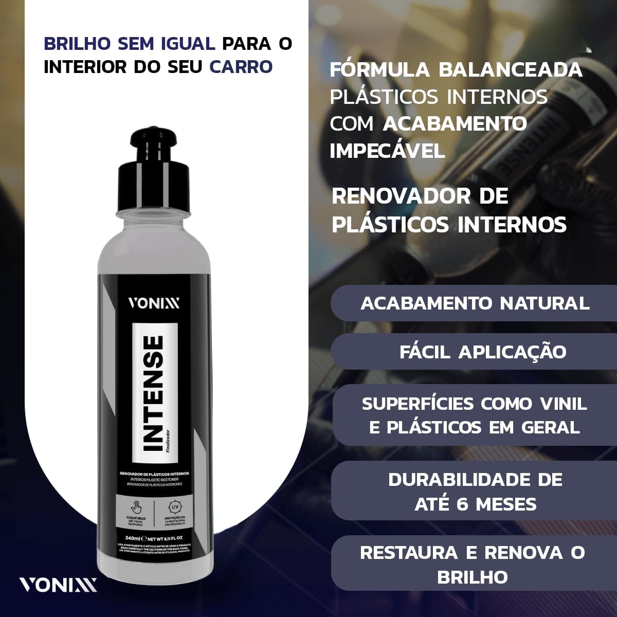 Kit Vonixx V-Floc 500ml, Intense 240ml e Acessórios — foto 7