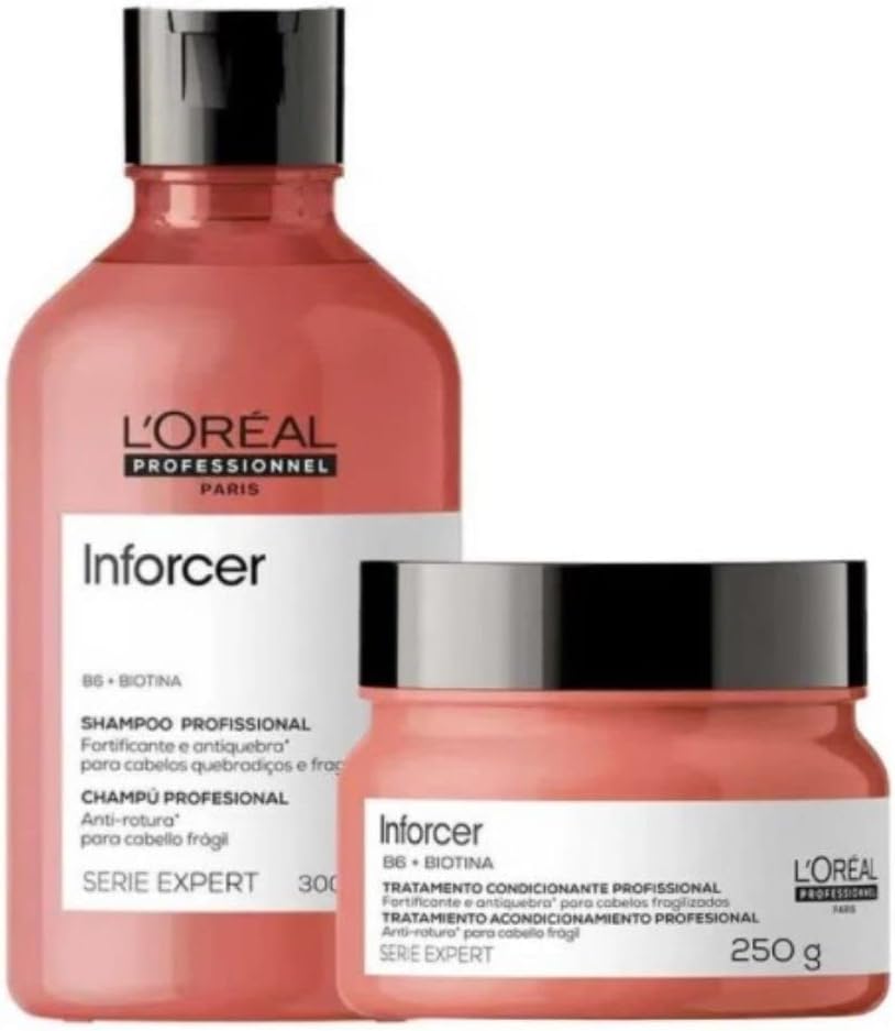 L'Oréal Professionnel Kit Inforcer Shampoo e Máscara de Tratamento - L'Oreal Professionnel Paris