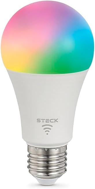 Lâmpada Decorativa Steck RGBW Wi-Fi Bivolt 12W