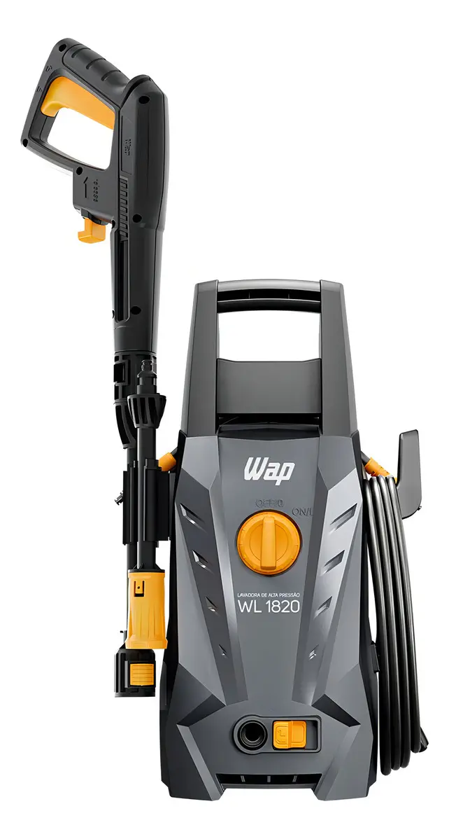 Lavadora de Alta Pressão WAP WL 1820 1400W - Jato Leque e Concentrado