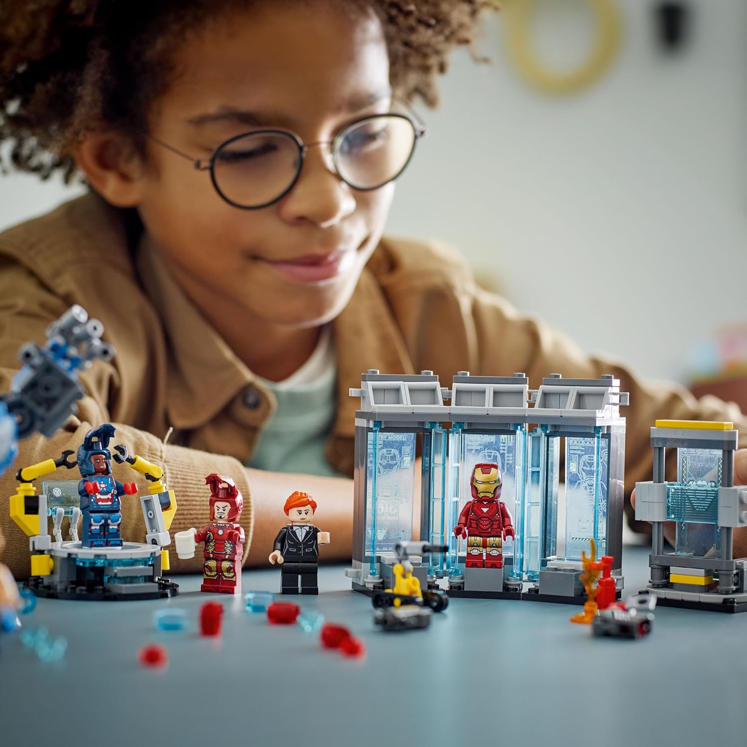 LEGO Marvel Laboratório do Homem de Ferro: Salão de Armaduras 76315 — foto 5
