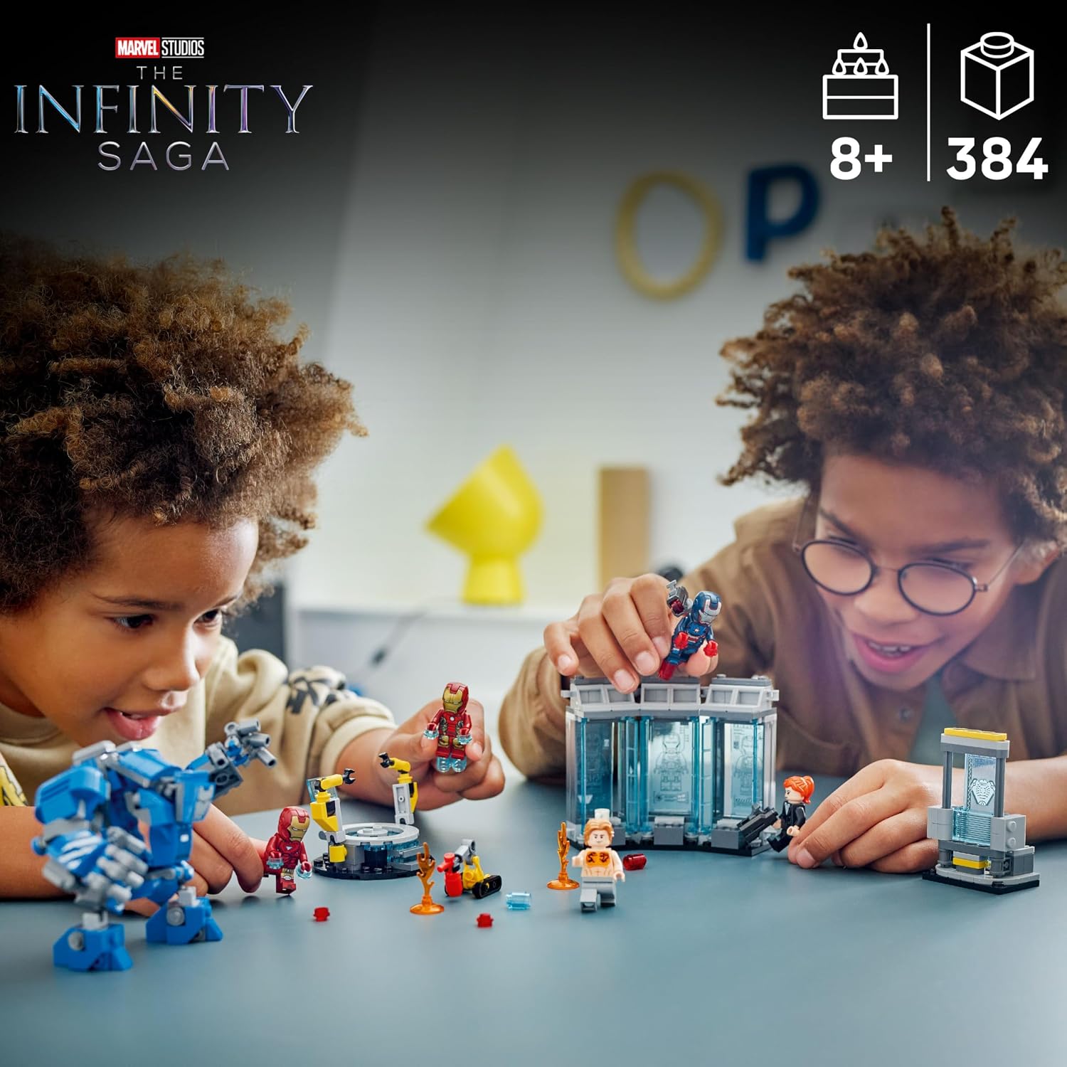 LEGO Marvel Laboratório do Homem de Ferro: Salão de Armaduras 76315 — foto 2