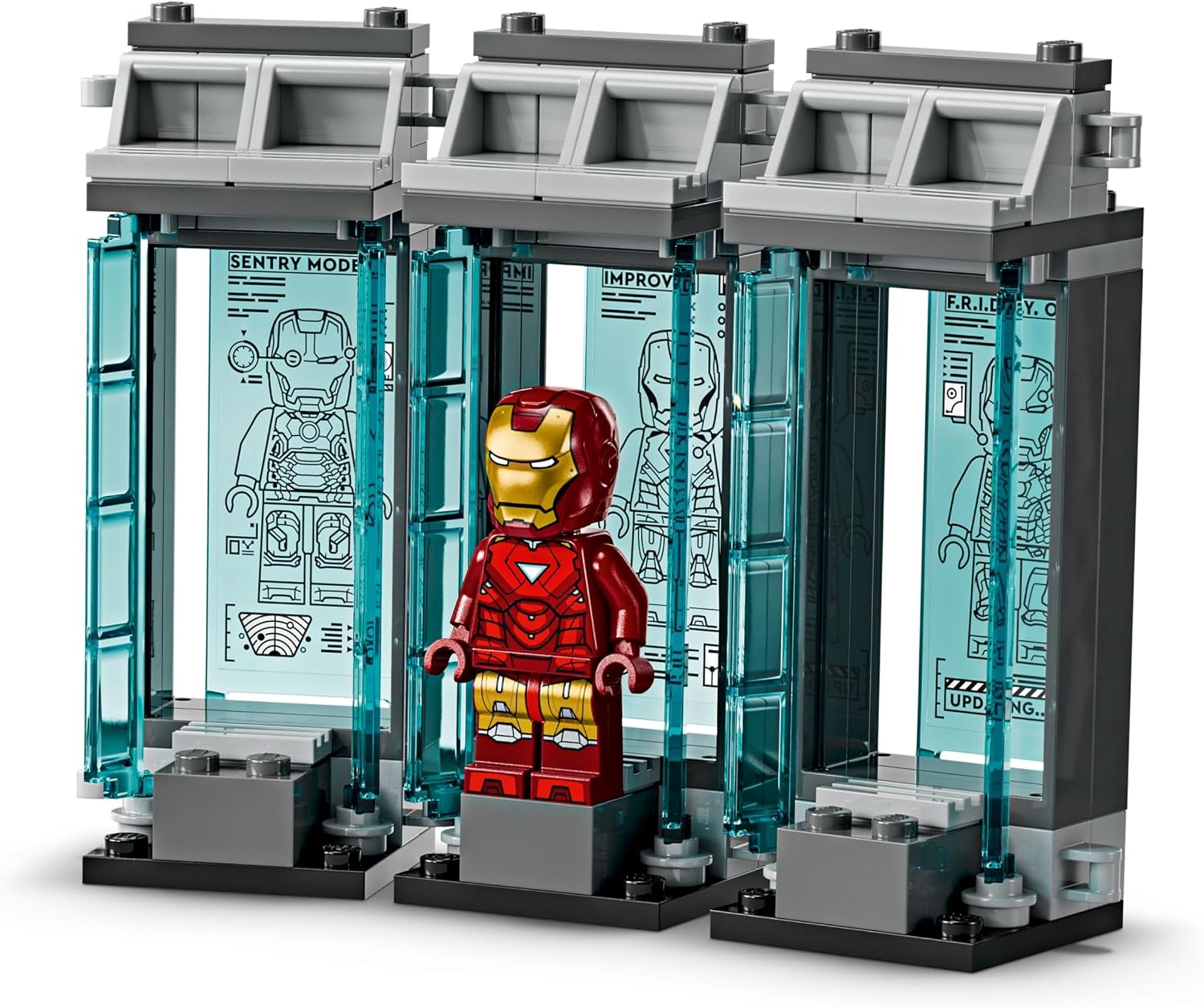 LEGO Marvel Laboratório do Homem de Ferro: Salão de Armaduras 76315 — foto 3