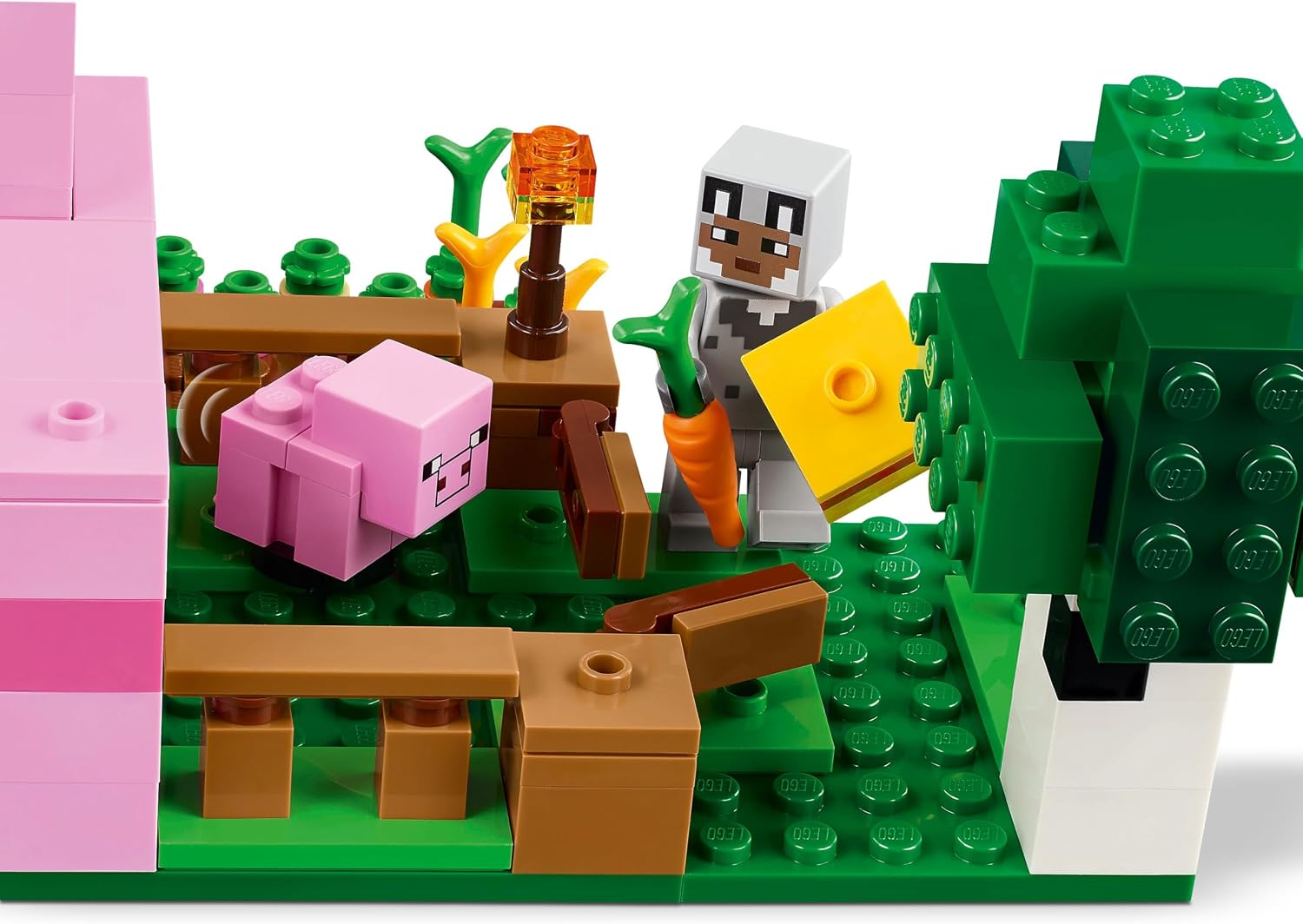 LEGO Minecraft A Casa do Porco Bebê - 238 Peças — foto 5