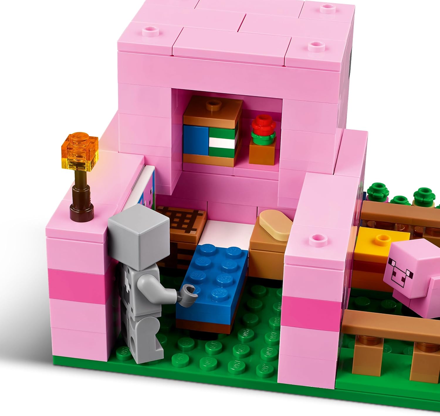 LEGO Minecraft A Casa do Porco Bebê - 238 Peças — foto 3