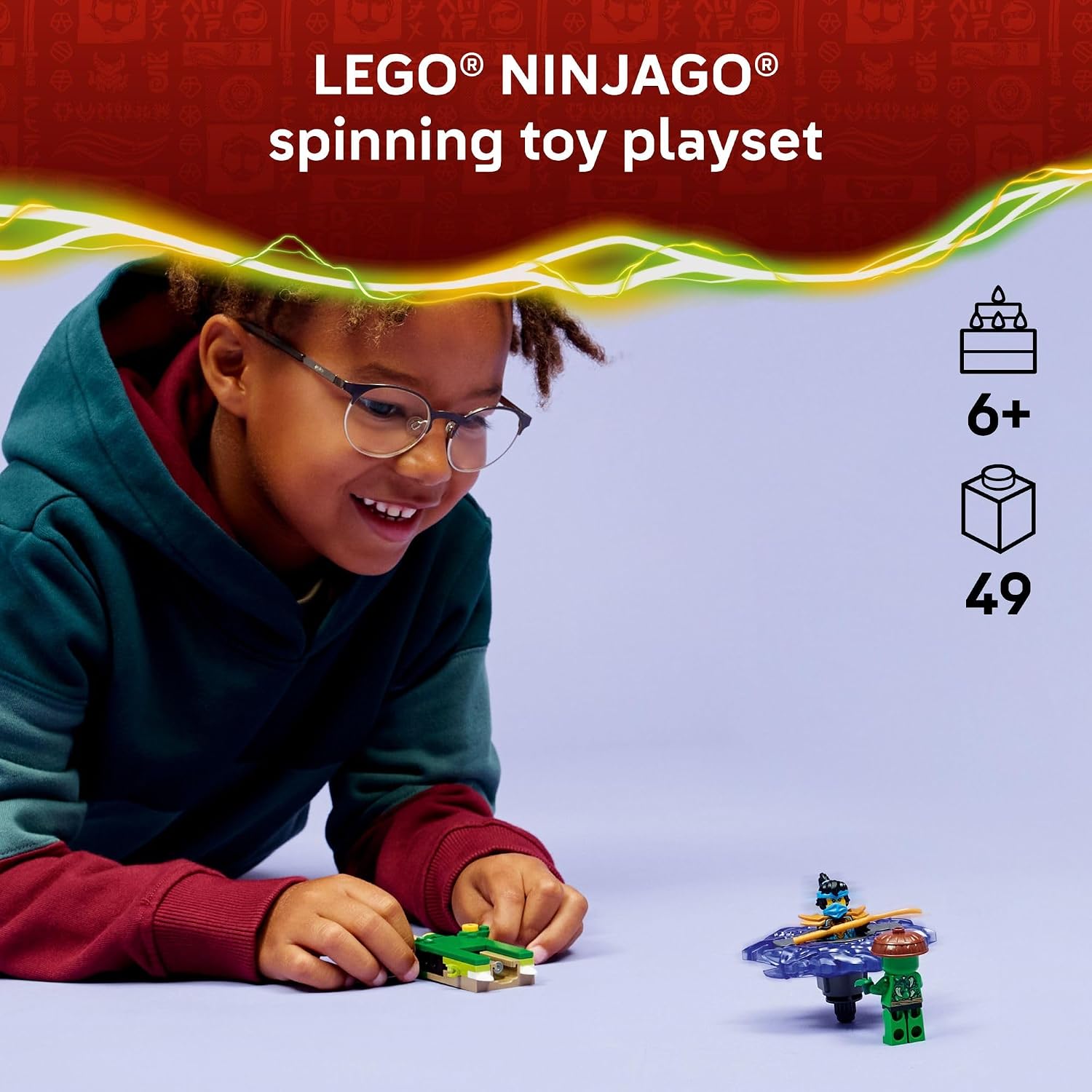 LEGO NINJAGO Nya vs. Girador de Monstro Mutante - Brinquedo 71849 — foto 2