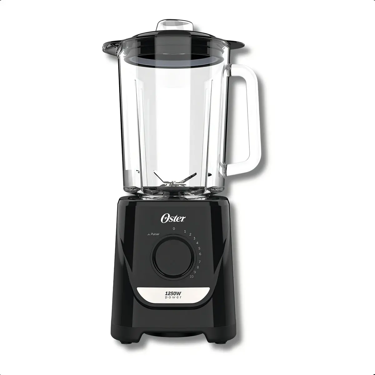 Liquidificador Oster Jarra 1,8L 1250W 10 Velocidades Inox Bivolt