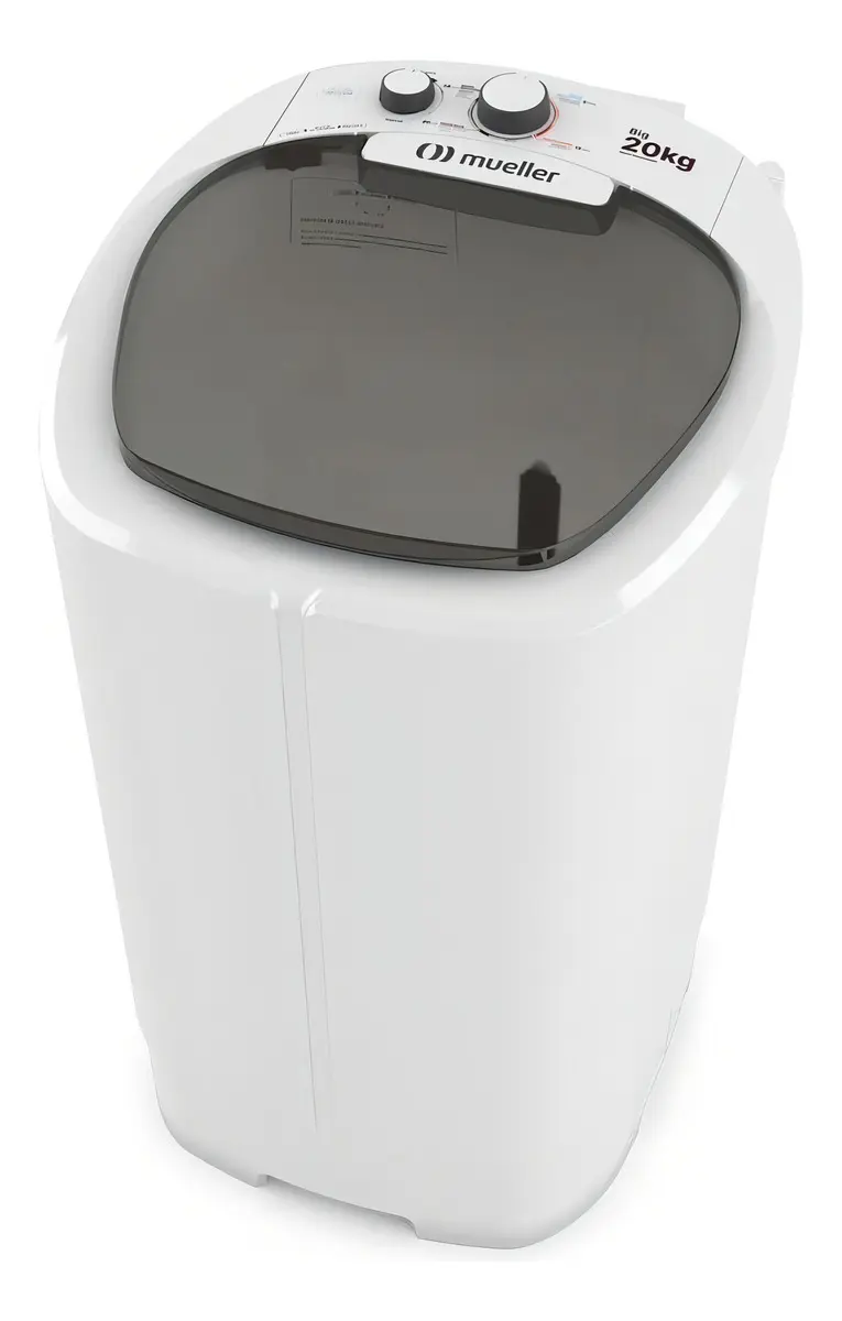 Máquina de Lavar Semi-Automática Mueller Big 20kg Branca 127/220V