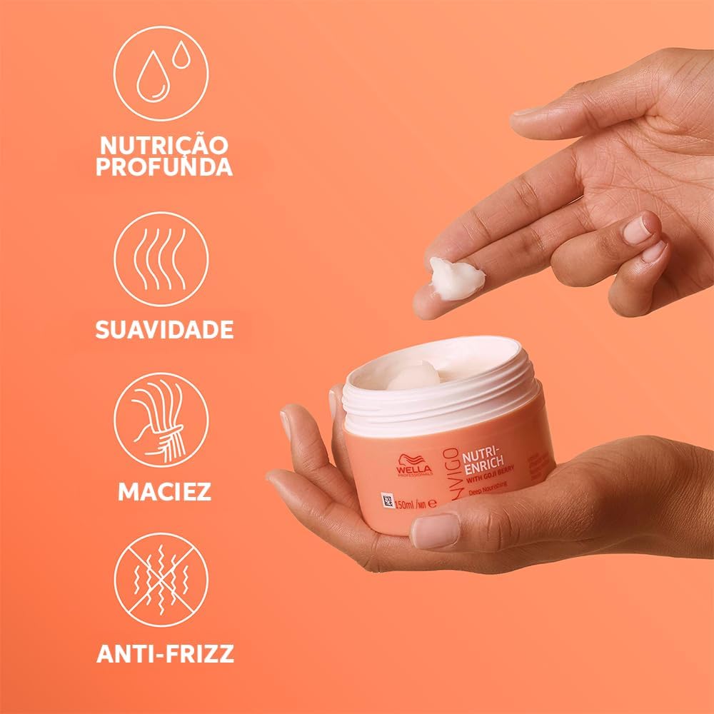 Máscara de Tratamento Wella Professionals Invigo Nutri-Enrich 500 ml — foto 3