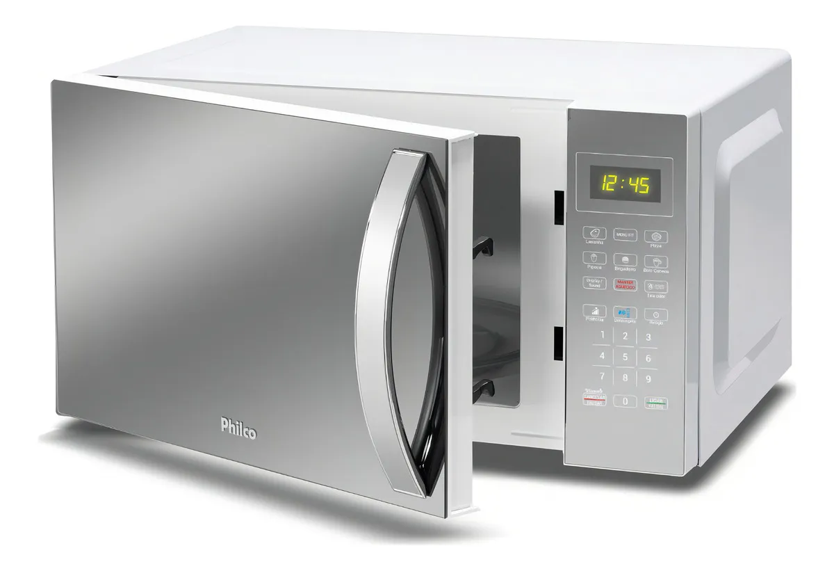 Micro-ondas Philco PMO38E 33L Espelhado Branco 1400W 220V — foto 2