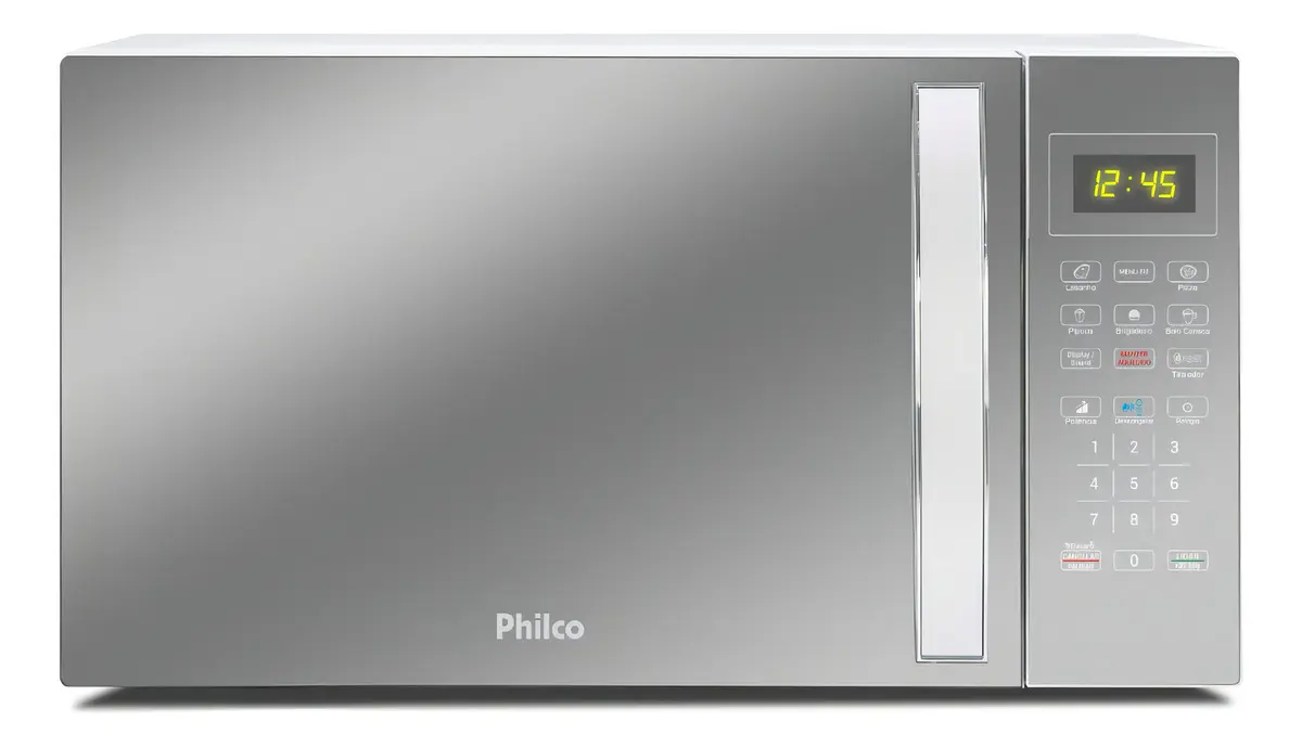Micro-ondas Philco PMO38E 33L Espelhado Branco 1400W 220V