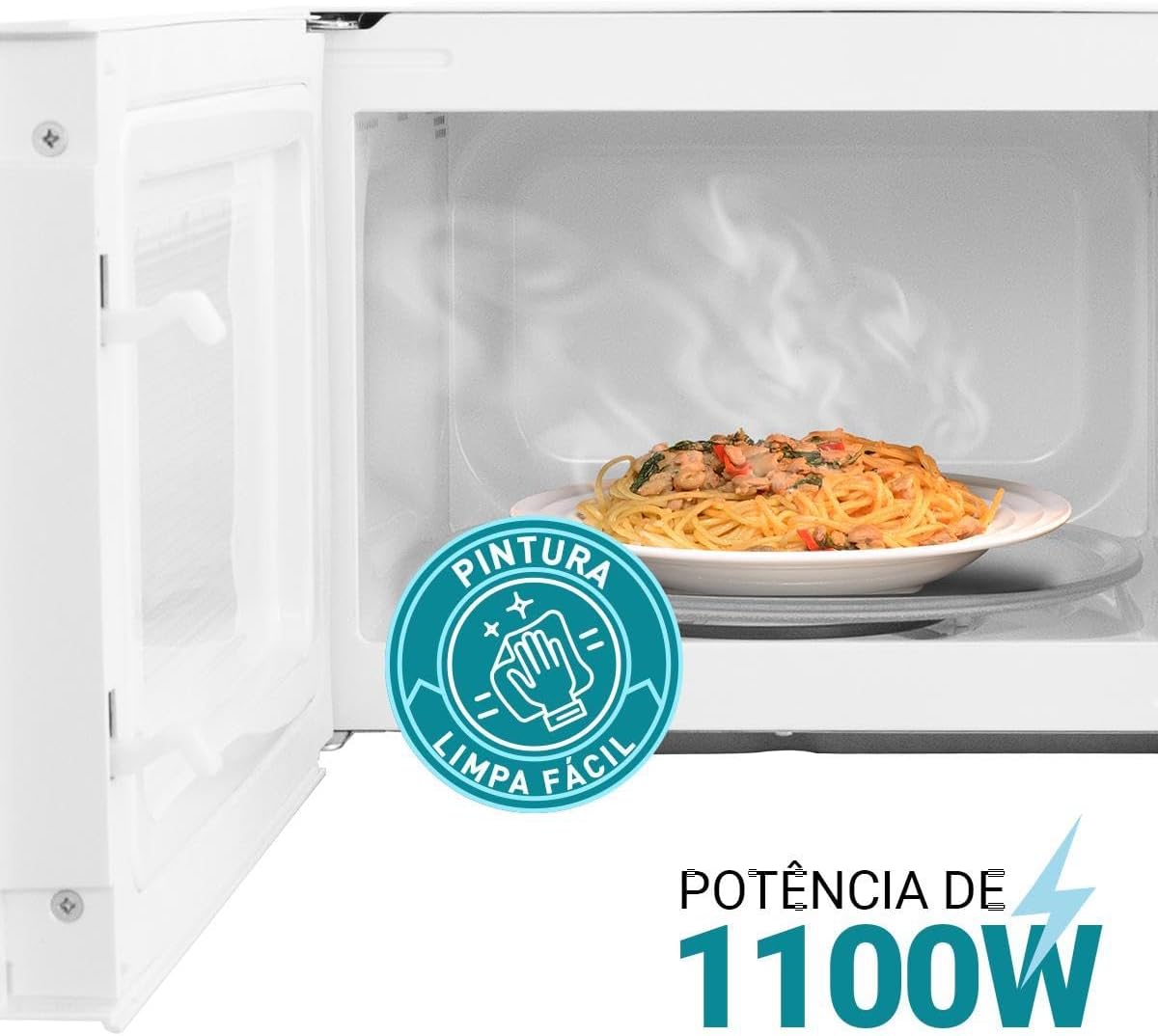 Micro-ondas Philco PMO23B 20L Branco 110V — foto 5