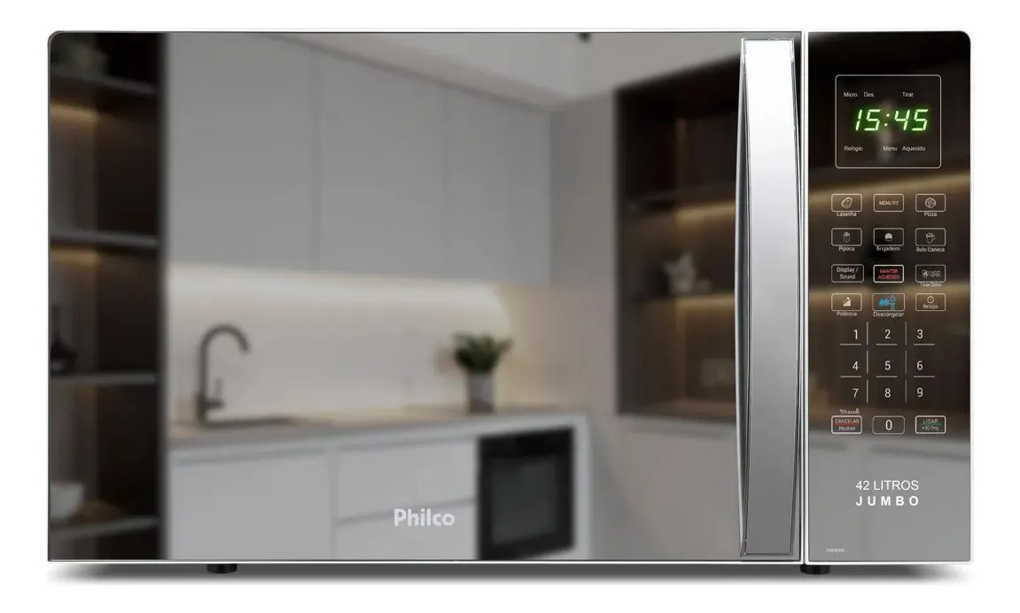 Micro-ondas Philco PMO42EB 42L 1560W Bivolt