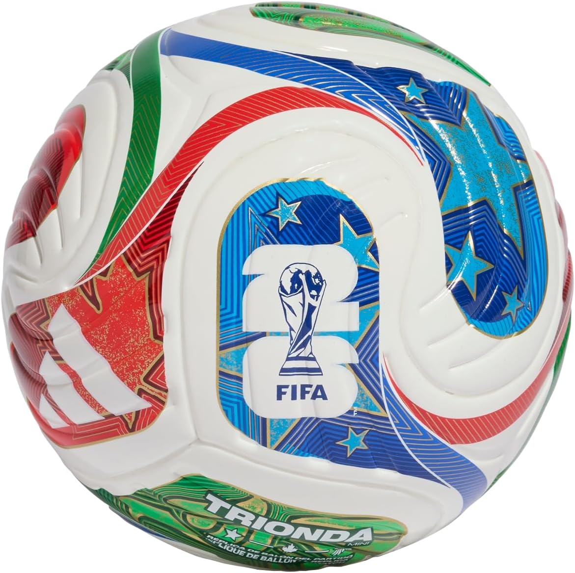 Mini Bola Adidas Trionda FIFA 2026 - Design Oficial