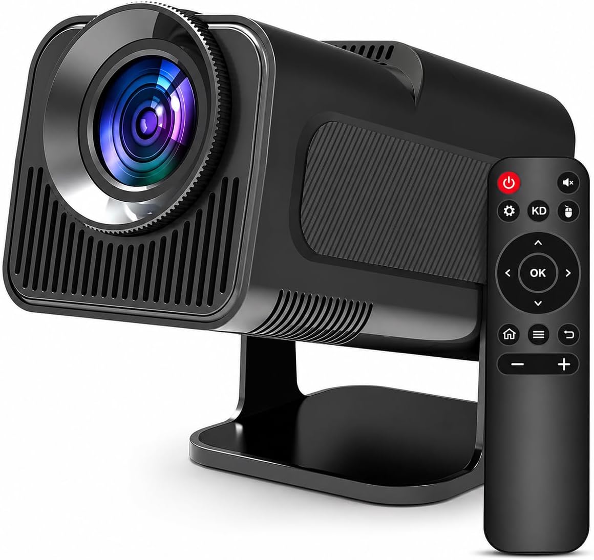Mini Projetor HY320 Portátil 4K Full HD Wi-Fi 6 Bluetooth 5.0 Android 11