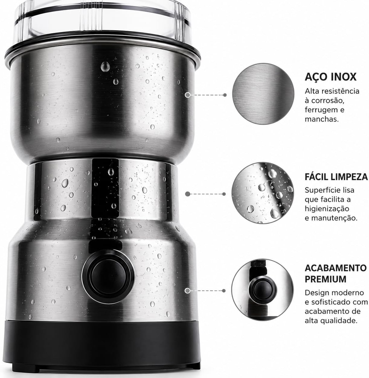 Moedor Manual de Café e Especiarias 110V — foto 3