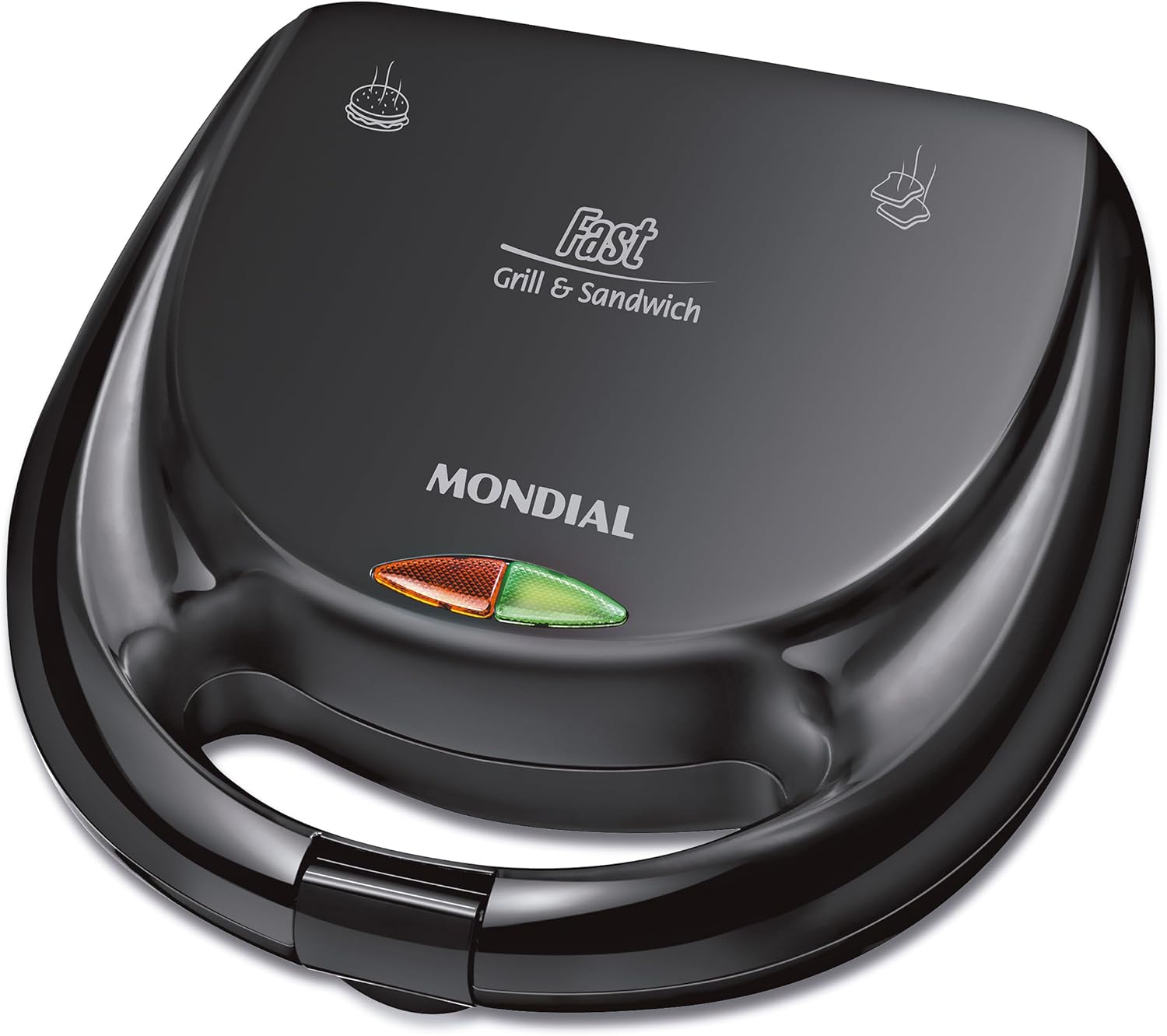 Mondial Sanduicheira Fast Grill & Sandwich S-12, 750W, 220V, Preto