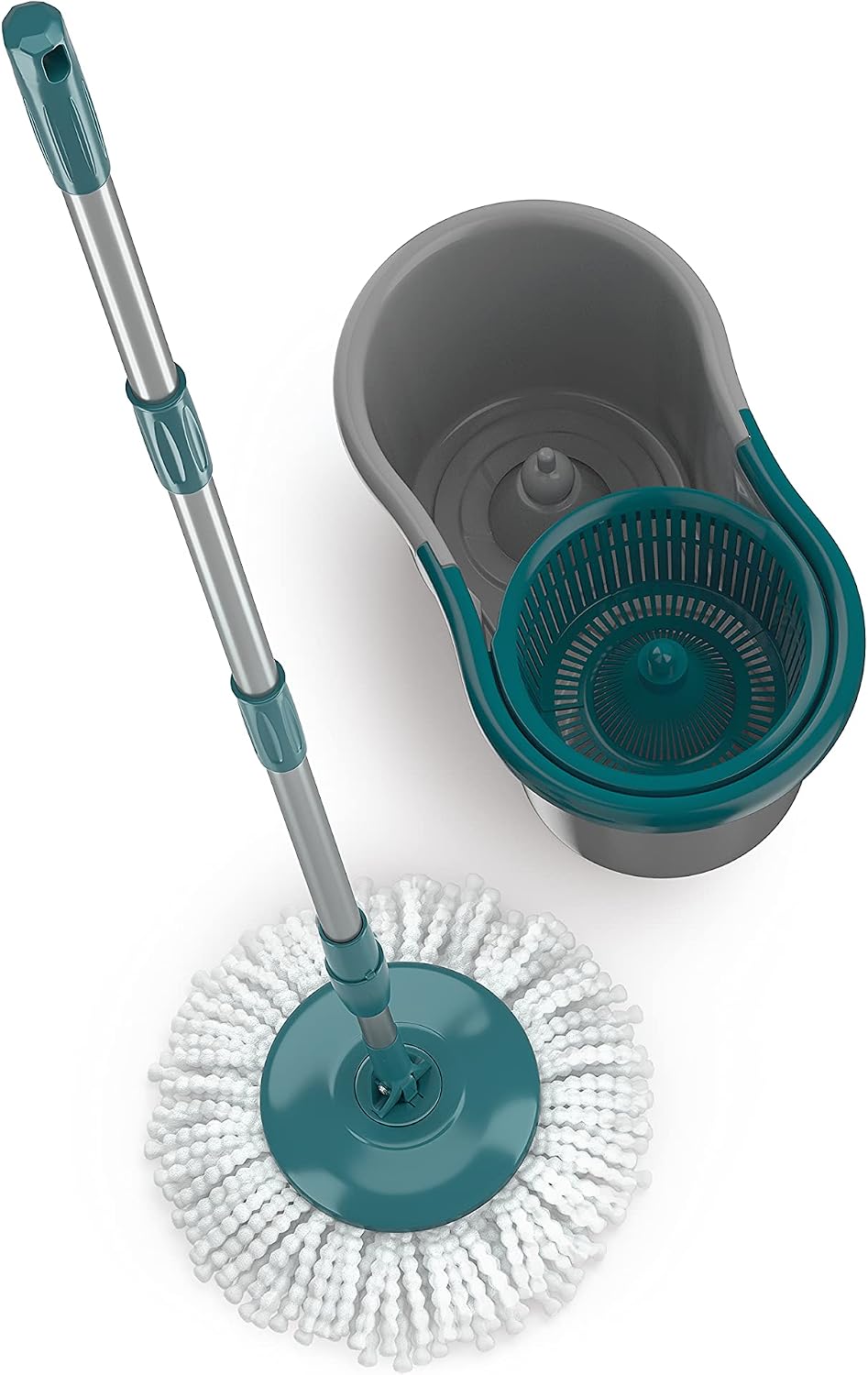 Mop Giratório Flash Limp com Balde e Sistema de Centrifugação — foto 5