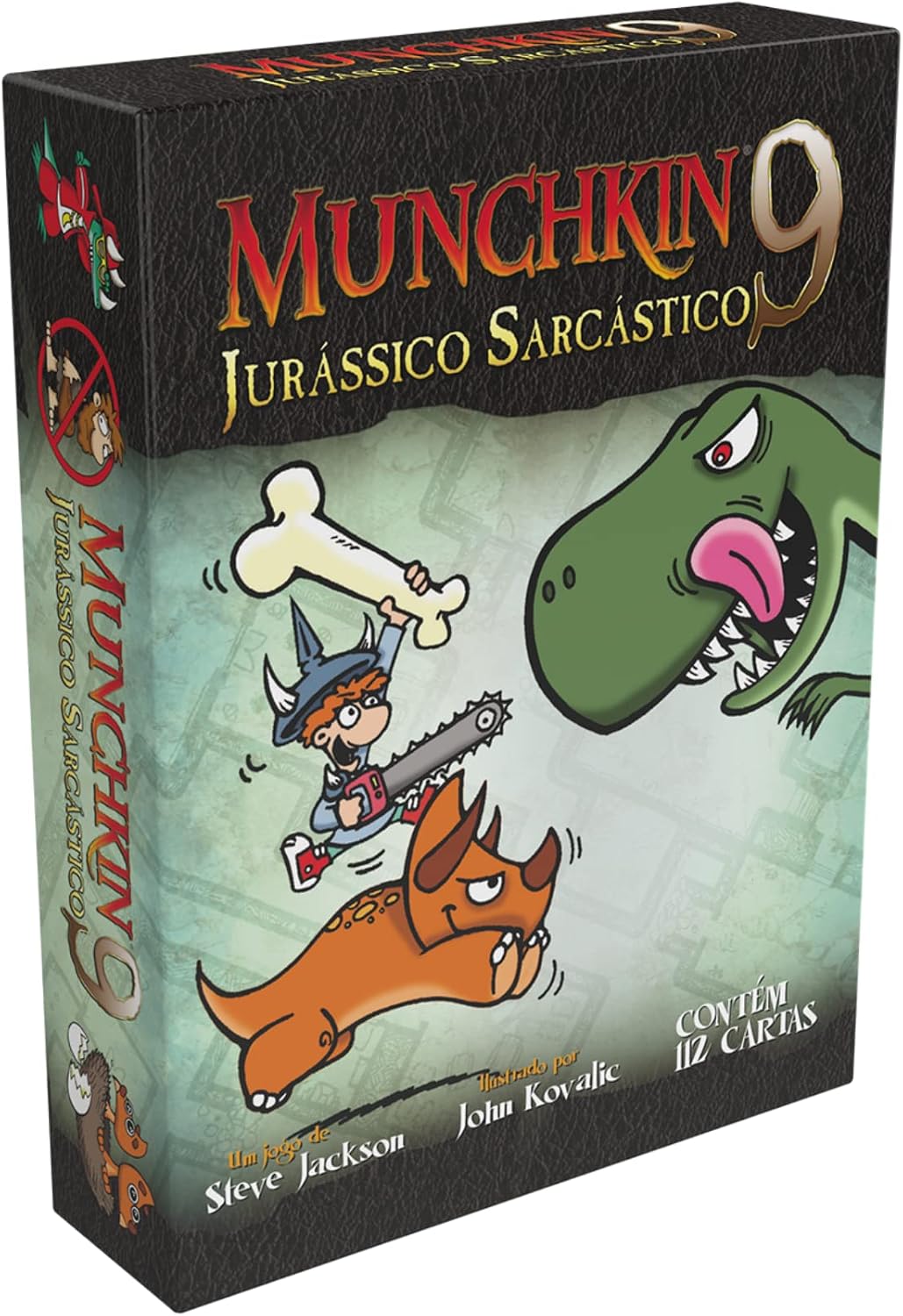 Munchkin 9: Jurássico Sarcástico - Expansão com 112 Cartas