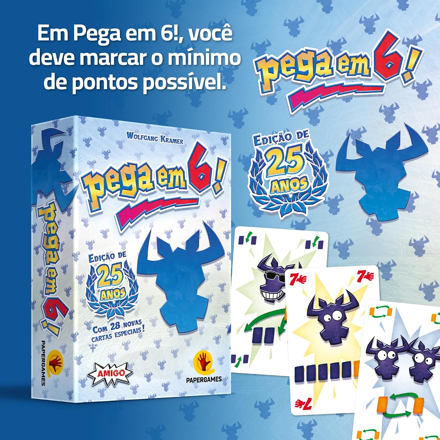 Pega em 6! - Jogo de Cartas - Edição Comemorativa 25 Anos — foto 4