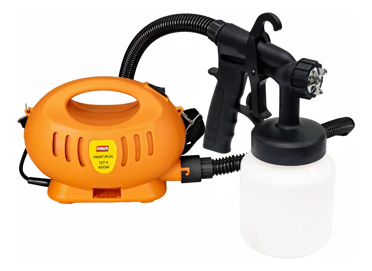 Intech Machine Pistola de Pintura Elétrica Paint Plus 650W Bico Metal