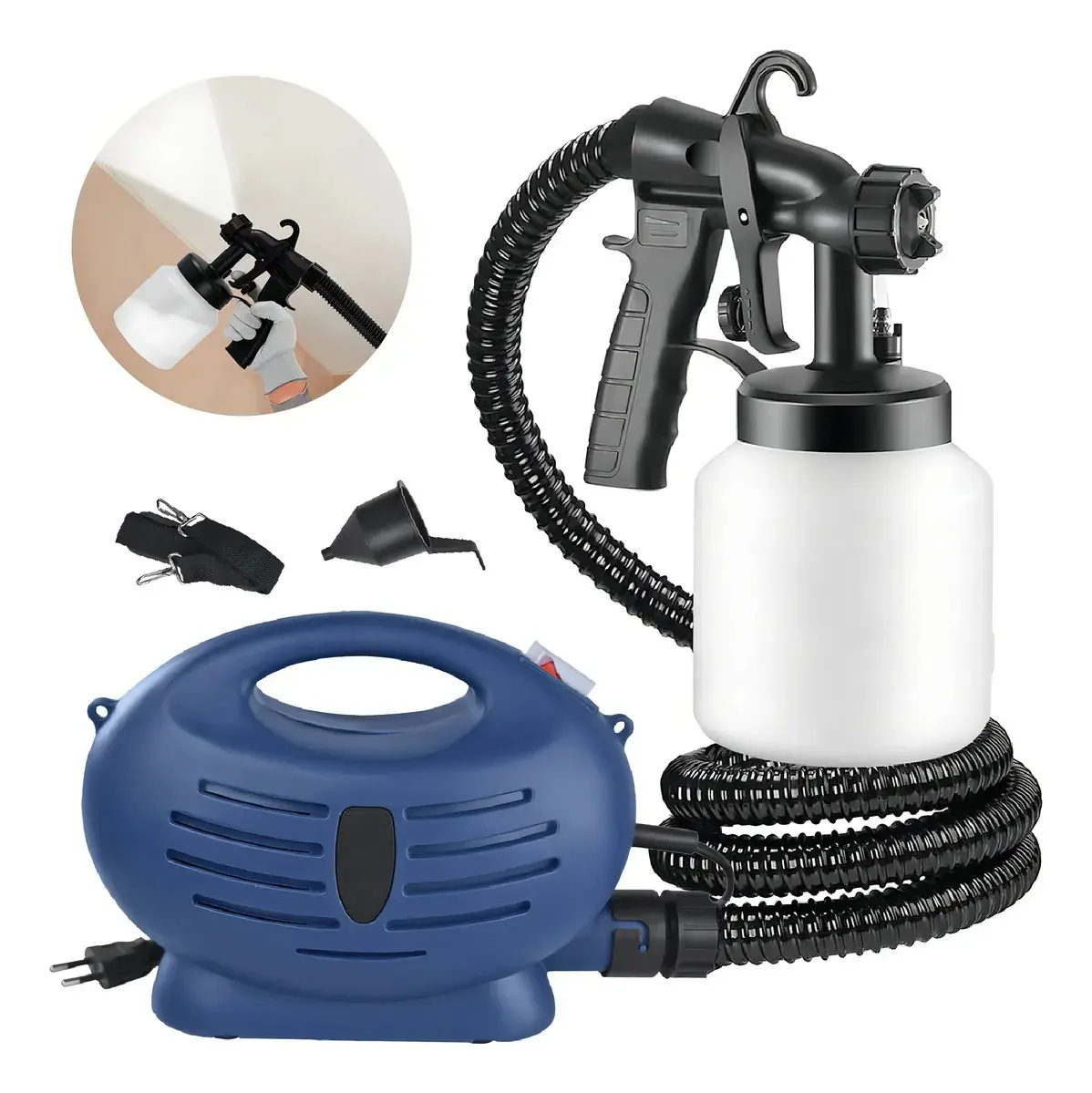 OzzyTools Pistola de Pintura Elétrica Pulverizador 650W — foto 2