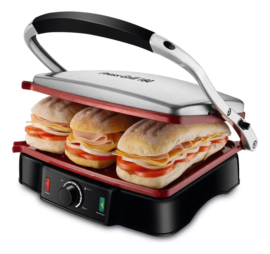 Press Grill 180° Mondial PG-02 2000W